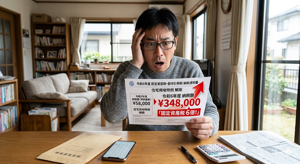 1. 税金が大幅に上がる可能性（最大6倍）